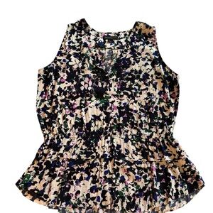 Banana Republic Multicolor Sleeveless Blouse